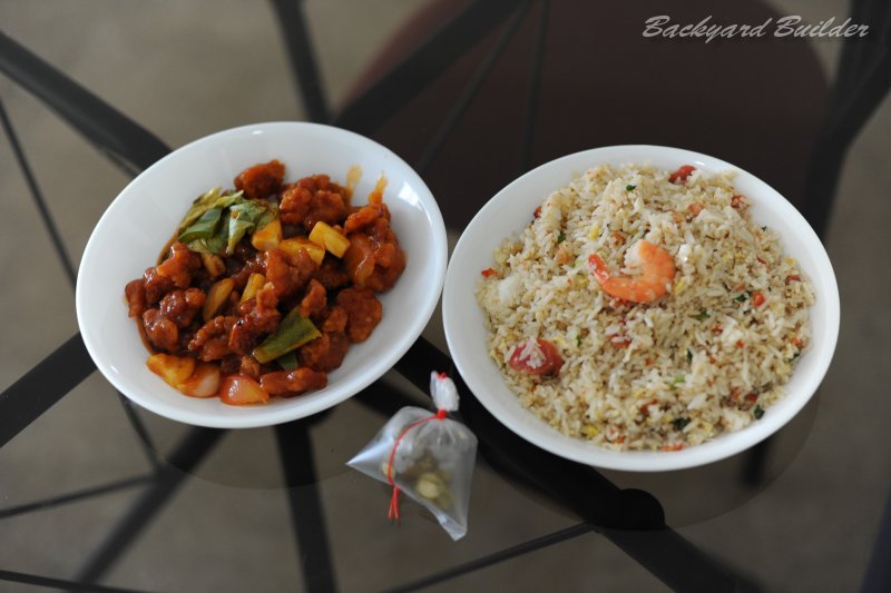 酢豚＆炒飯